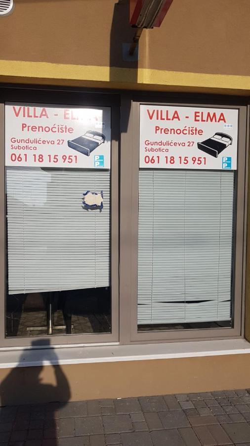 Villa Elma Суботица Экстерьер фото